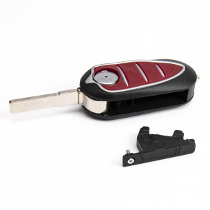 Alfa Romeo Key Cover With 3 Buttons - Aftermarket