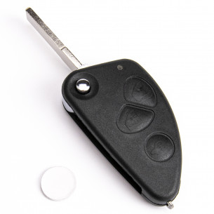 Alfa Romeo Key Shell With 3 Buttons - Aftermarket