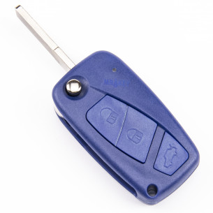 Fiat Flip Key Cover With 3 Buttons - Aftermarket