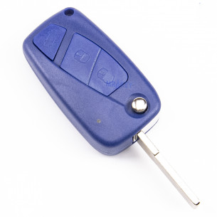 Fiat Flip Key Cover With 3 Buttons - Aftermarket