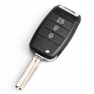 KIA Key Case With 3 Buttons - Aftermarket