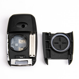 KIA Key Case With 3 Buttons - Aftermarket