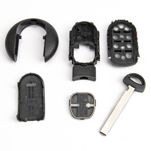 Mini Key Case With 3 Buttons - Aftermarket