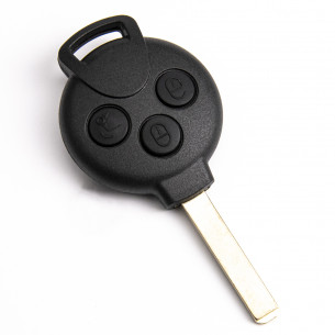 Smart Car Key Case With 3 Buttons - Aftermarket