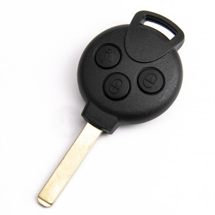 Smart Car Key Case With 3 Buttons - Aftermarket