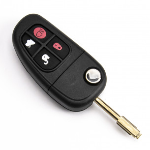Jaguar Key Cover With 4 Buttons - Aftermarket