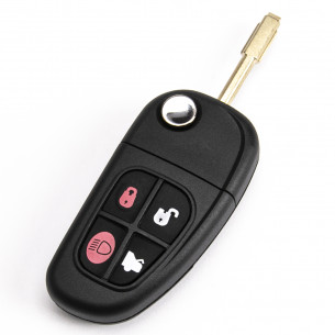 Jaguar Key Cover With 4 Buttons - Aftermarket