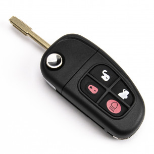 Jaguar Key Cover With 4 Buttons - Aftermarket