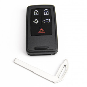 Volvo Key Cover With 5 Buttons - Aftermarket