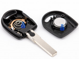 Car Key Cover for VW Passat Sharan Transporter With 1 Button - Aftermarket