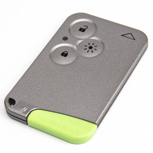 Key Cover Smart Card with 3 Buttons for Renault - Aftermarket