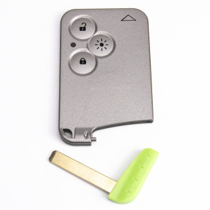 Key Cover Smart Card with 3 Buttons for Renault - Aftermarket