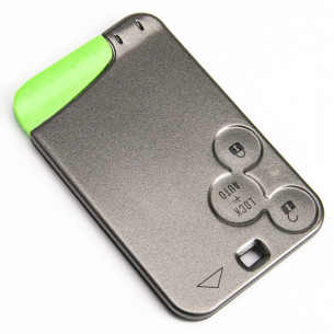 Key Cover Smart Card with 3 Buttons for Renault - Aftermarket