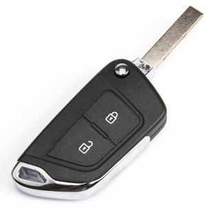 Citroen Key Cover Upgrade Kit With 2 Buttons - Aftermarket