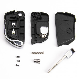 Citroen Key Cover Upgrade Kit With 2 Buttons - Aftermarket