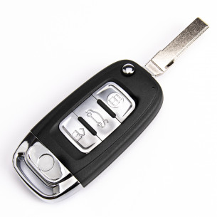 Key Cover Upgrade Kit for VW Golf Tiguan Touran With 3 Buttons - Aftermarket