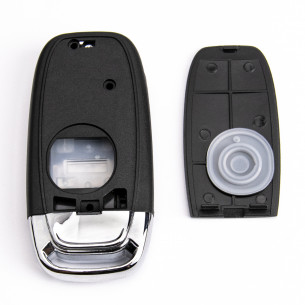 Key Cover Upgrade Kit for VW Golf Tiguan Touran With 3 Buttons - Aftermarket