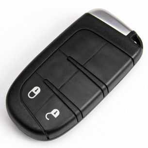Fiat Chrysler Jeep Dodge Key Cover With 2 Buttons - Aftermarket