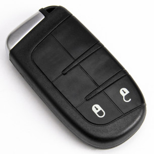 Fiat Chrysler Jeep Dodge Key Cover With 2 Buttons - Aftermarket
