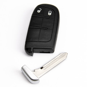 Fiat Chrysler Jeep Dodge Key Cover With 2 Buttons - Aftermarket