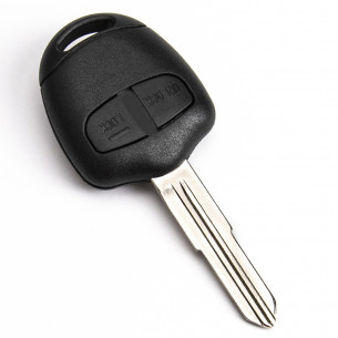 Citroen Peugeot Mitsubishi Key Cover with 2 buttons - Aftermarket