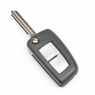 Key Cover With 2 Buttons for Nissan - Aftermarket