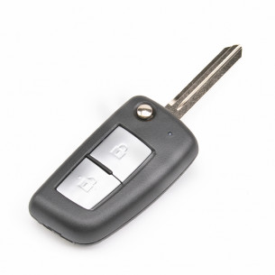 Key Cover With 2 Buttons for Nissan - Aftermarket