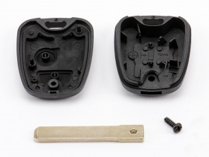 Peugeot Key Cover With 2 Buttons - Aftermarket