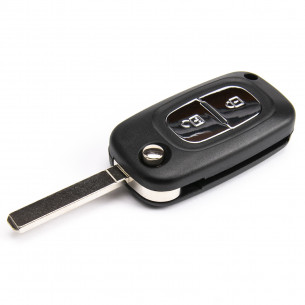 Renault Key Cover With 2 Buttons - Aftermarket