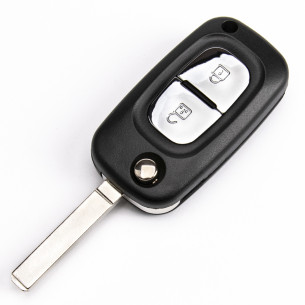 Renault Key Cover With 2 Buttons - Aftermarket