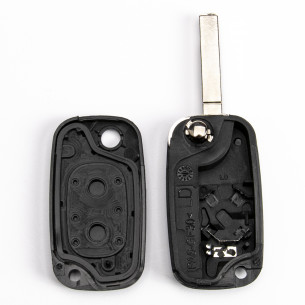 Renault Key Cover With 2 Buttons - Aftermarket