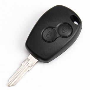 Renault Key Cover With 2 Buttons - Aftermarket
