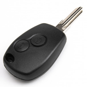 Renault Key Cover With 2 Buttons - Aftermarket