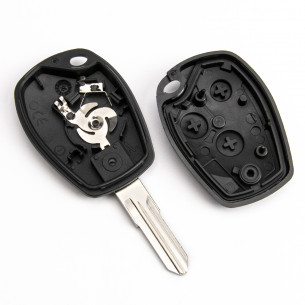 Renault Key Cover With 2 Buttons - Aftermarket