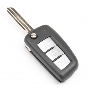 Nissan Key Cover With 3 Buttons - Aftermarket