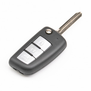 Nissan Key Cover With 3 Buttons - Aftermarket