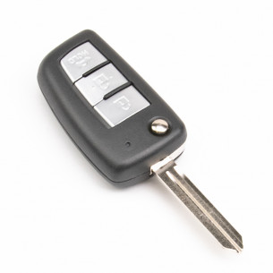 Nissan Key Cover With 3 Buttons - Aftermarket