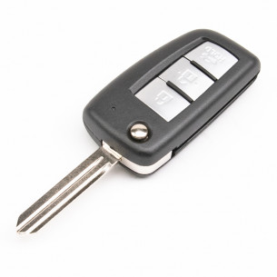 Nissan Key Cover With 3 Buttons - Aftermarket