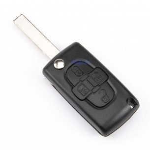 Citroen C8 Key Cover With 4 Buttons - Aftermarket