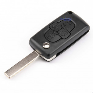 Citroen C8 Key Cover With 4 Buttons - Aftermarket