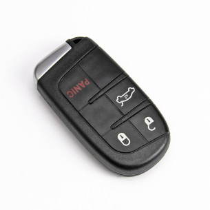 Fiat Chrysler Jeep Dodge Key Cover With 4 Buttons - Aftermarket