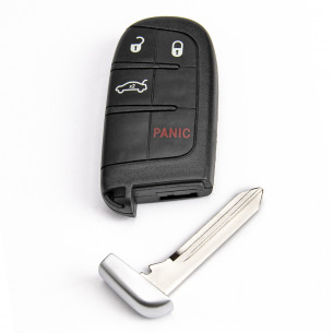 Fiat Chrysler Jeep Dodge Key Cover With 4 Buttons - Aftermarket