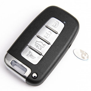 Kia Key Cover With 4 Buttons - Aftermarket