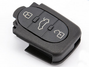 Key Cover Without Blade Audi A3 A6 A8 - Aftermarket
