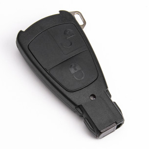 Key Shell for Mercedes C CLK E S with 2 Buttons - Aftermarket