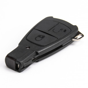 Key Shell for Mercedes C CLK E S with 2 Buttons - Aftermarket