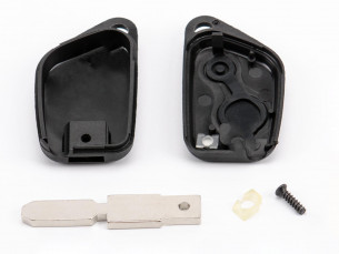 Peugeot Car Key Housing With 2 Buttons - Aftermarket