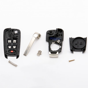 Chevrolet Key Shell With 5 Buttons - Aftermarket