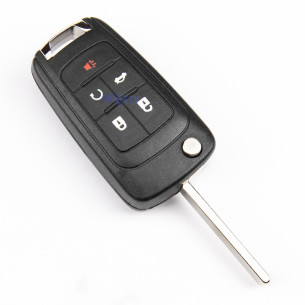 Chevrolet Key Shell With 5 Buttons - Aftermarket