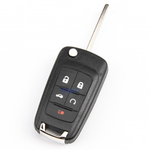 Chevrolet Key Shell With 5 Buttons - Aftermarket